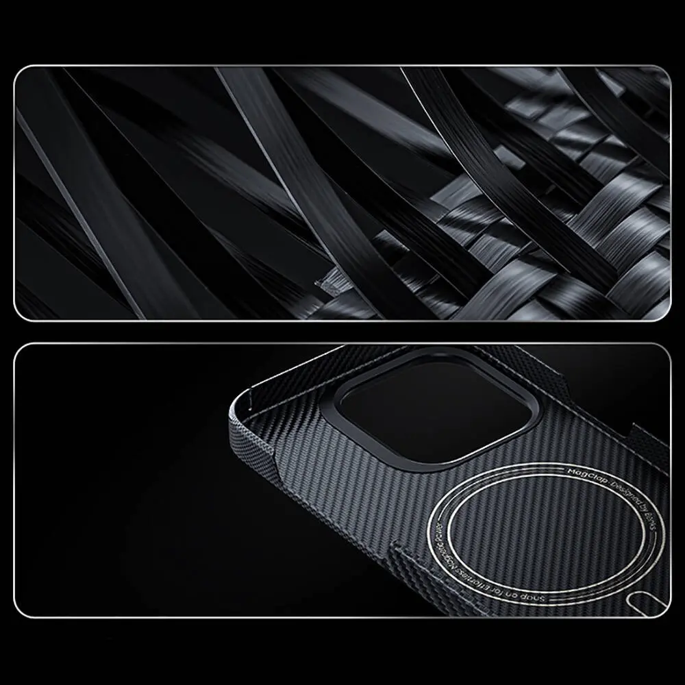 iPhone 14 Pro MagSafe Uyumlu Kevlar Kılıf - Benks Montage ArmorAir