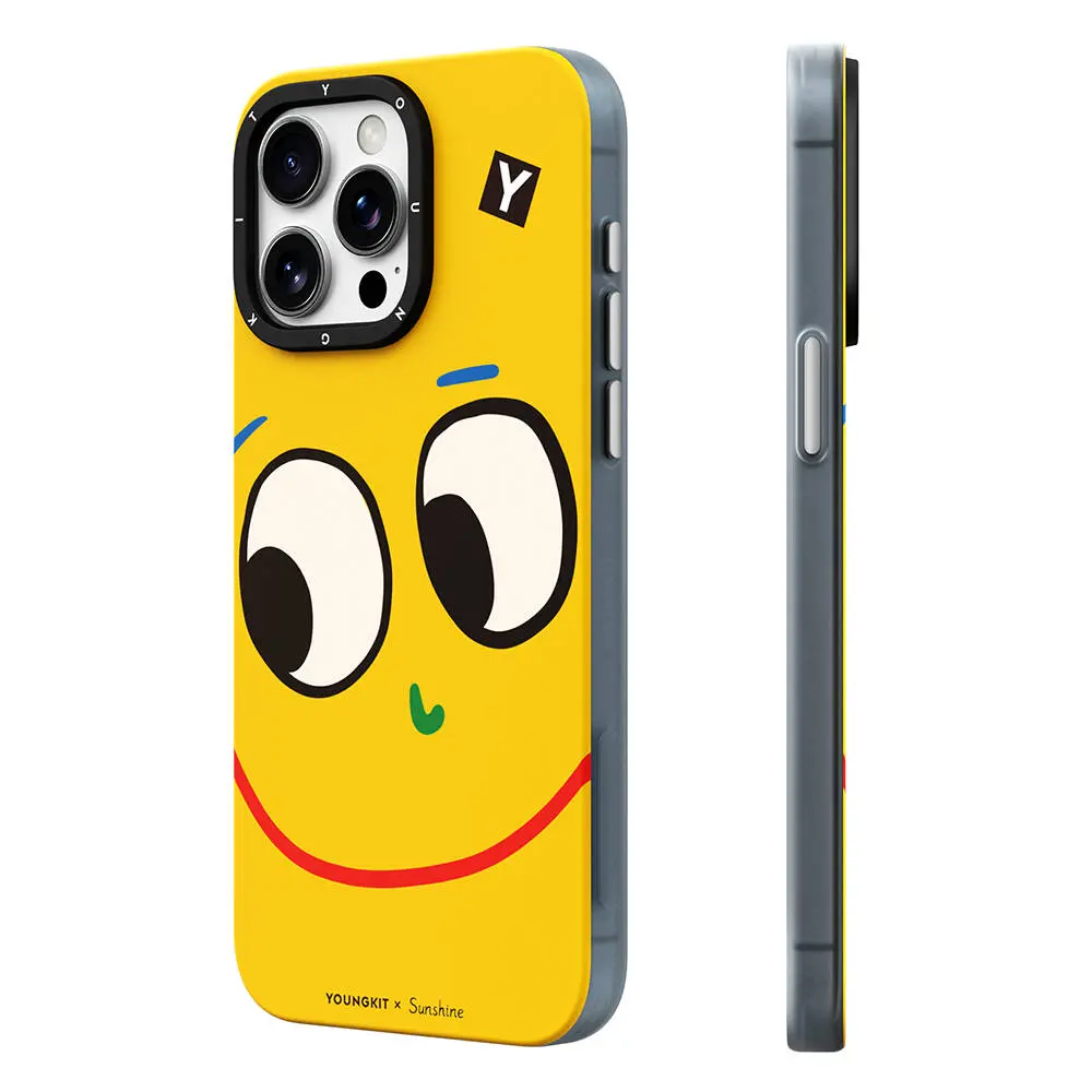 iPhone 14 Pro MagSafe Uyumlu Kılıf - Youngkit Daily Happy Sunshine