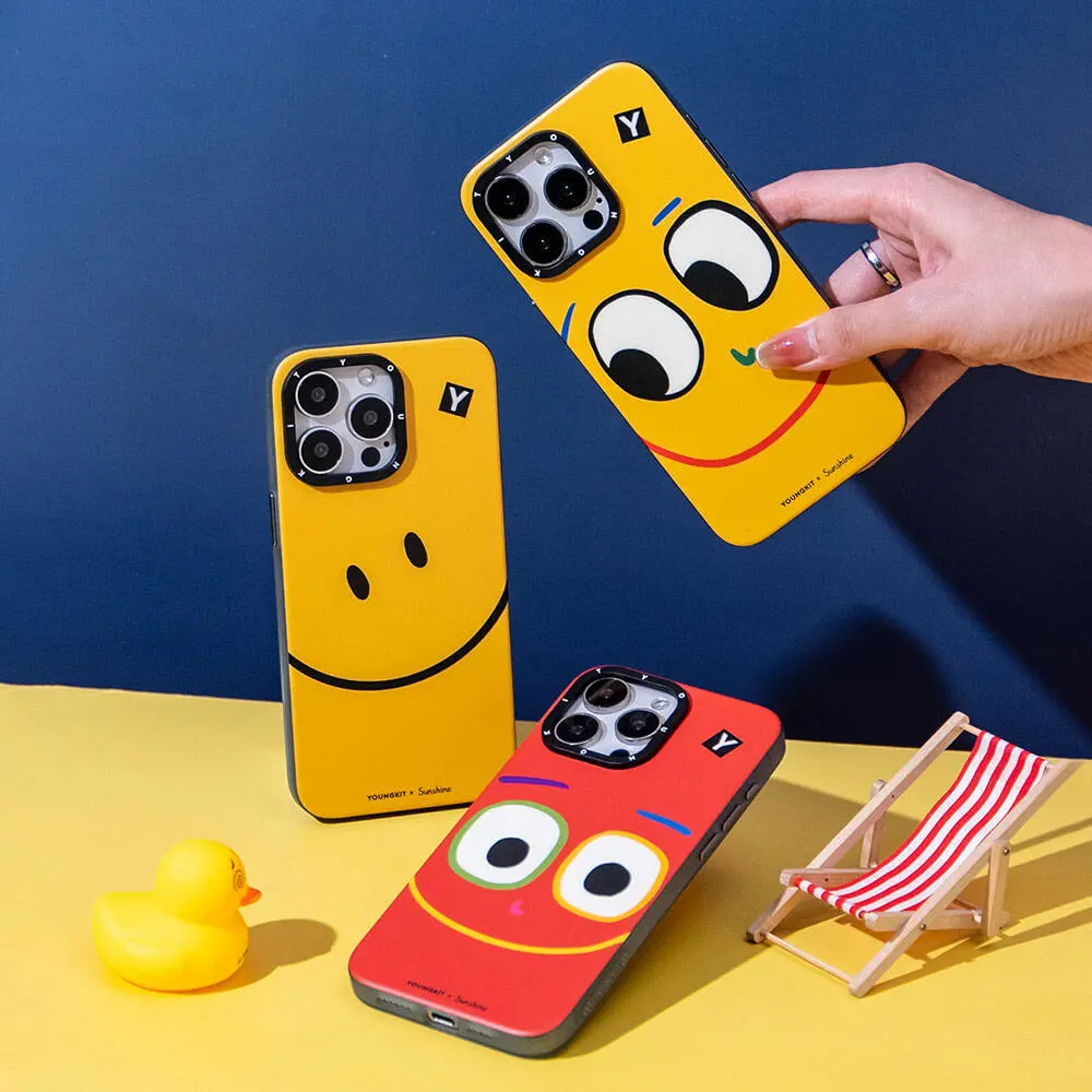 iPhone 14 Pro MagSafe Uyumlu Kılıf - Youngkit Daily Happy Sunshine