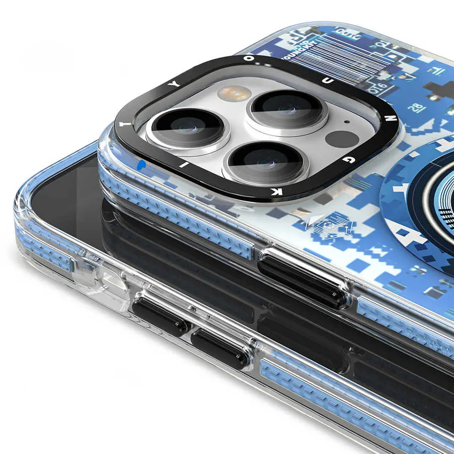 iPhone 14 Pro MagSafe Uyumlu Kamuflaj Kılıf - YoungKit