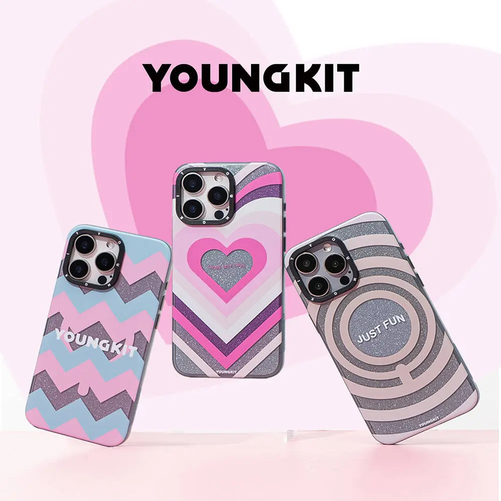 iPhone 14 Pro MagSafe Uyumlu Kılıf - Youngkit Star Dazzle