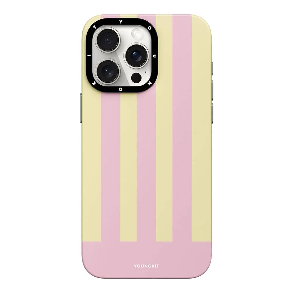 iPhone 14 Pro MagSafe Uyumlu Kılıf - Youngkit Striped Piano Keys