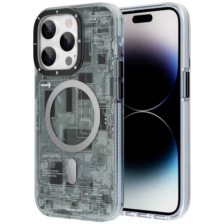 iPhone 14 Pro MagSafe Uyumlu Kılıf - YoungKit Technology Serisi