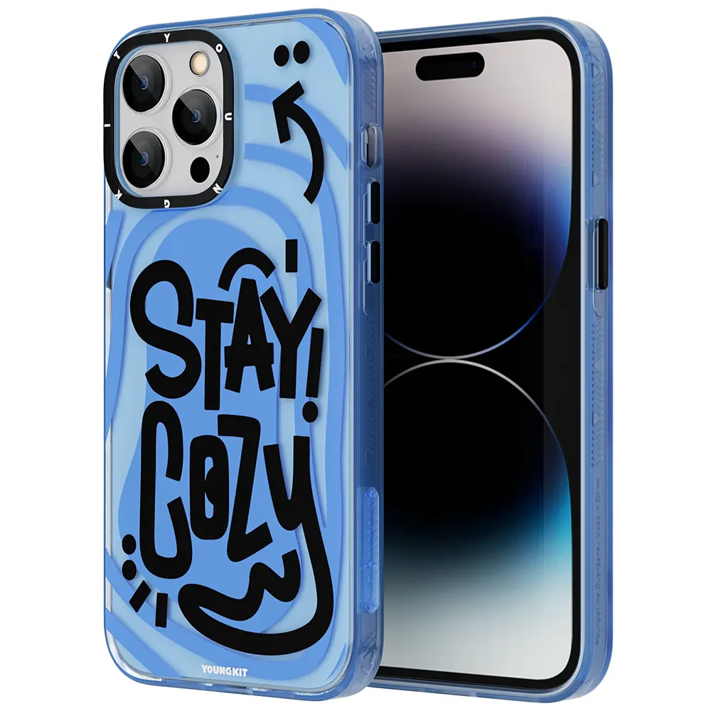 iPhone 14 Pro Figürlü Kılıf - YoungKit Happy Mood Serisi