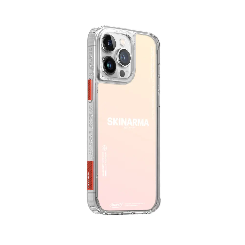 iPhone 14 Pro Şeffaf Boyun Askılı Kılıf - Skinarma Kiru