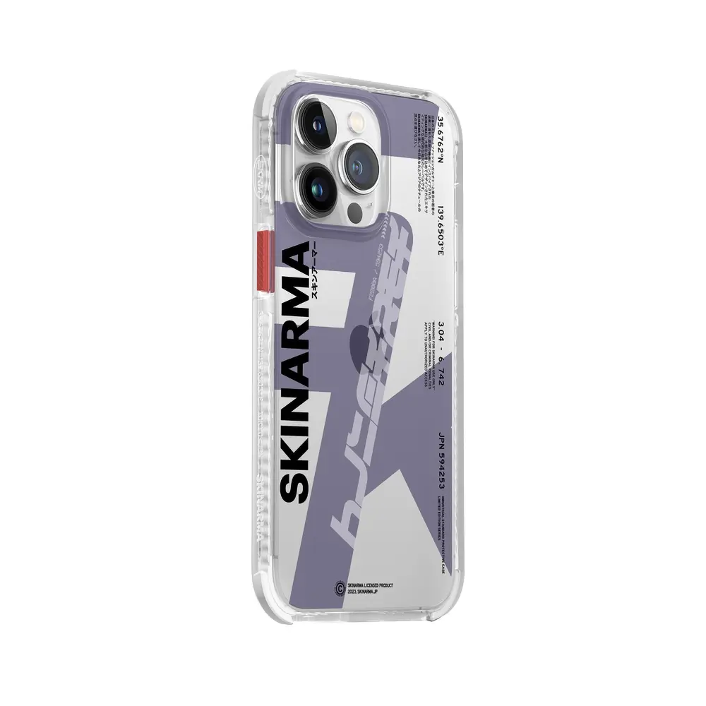iPhone 14 Pro Şeffaf Airbag Tasarımlı Kılıf - Skinarma Raku