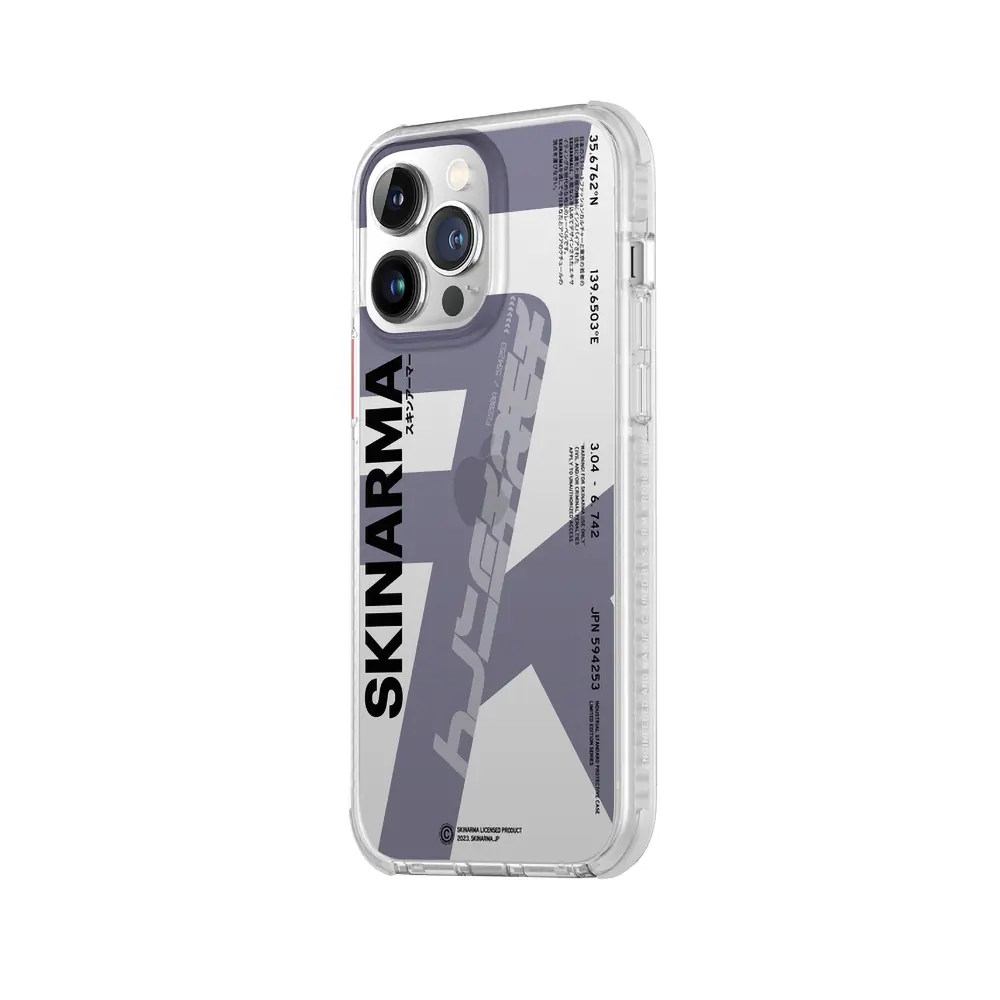 iPhone 14 Pro Şeffaf Airbag Tasarımlı Kılıf - Skinarma Raku