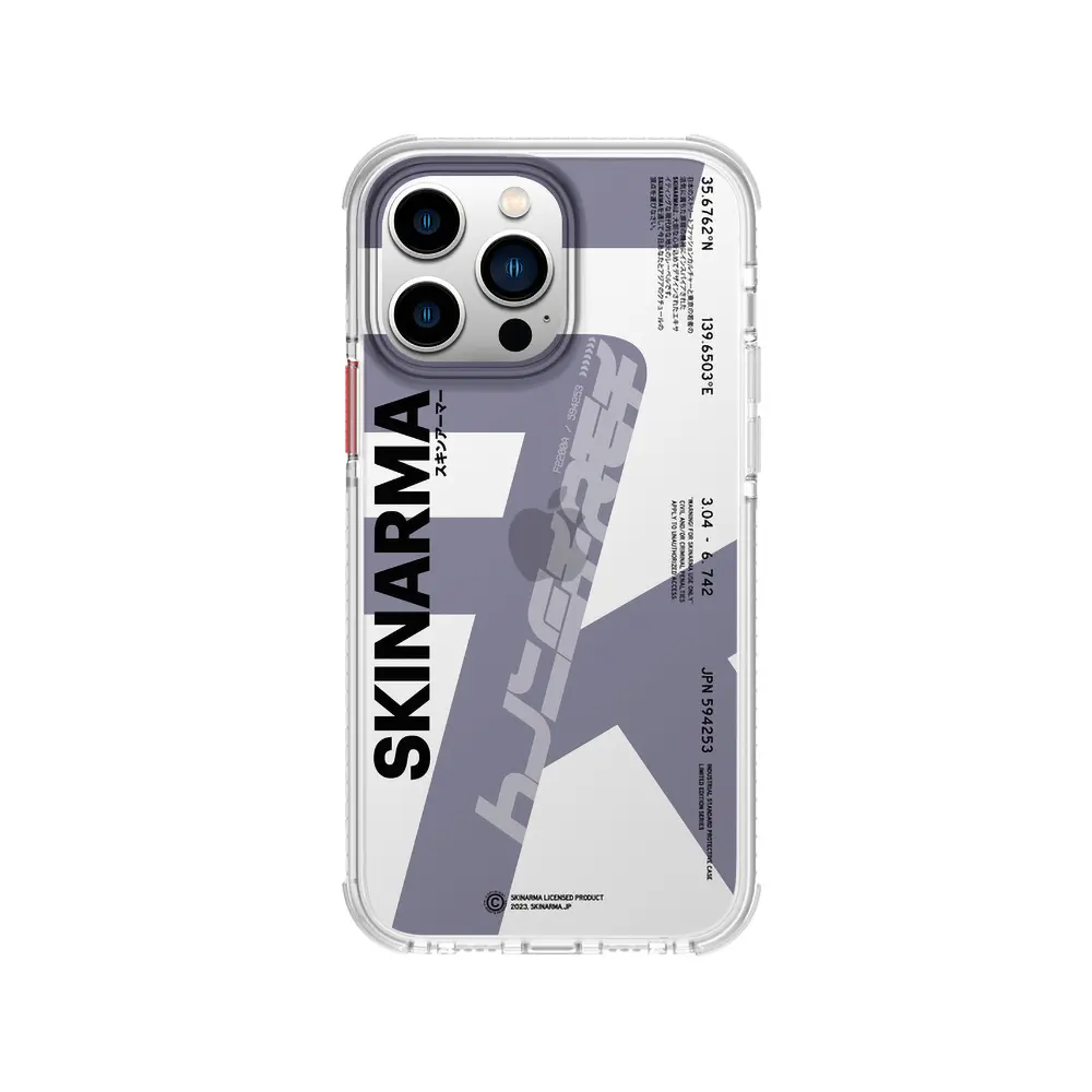 iPhone 14 Pro Şeffaf Airbag Tasarımlı Kılıf - Skinarma Raku