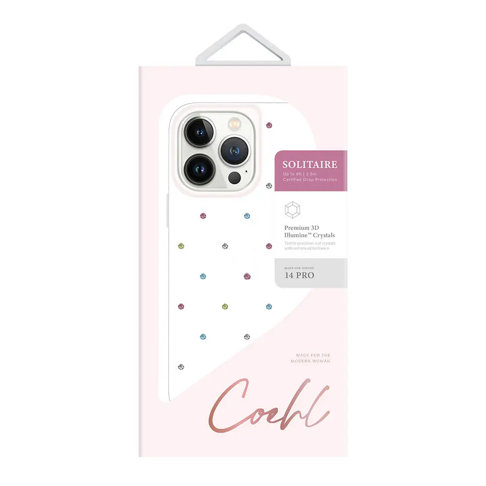 iPhone 14 Pro Tektaş Desenli Kılıf - Coehl Solitaire