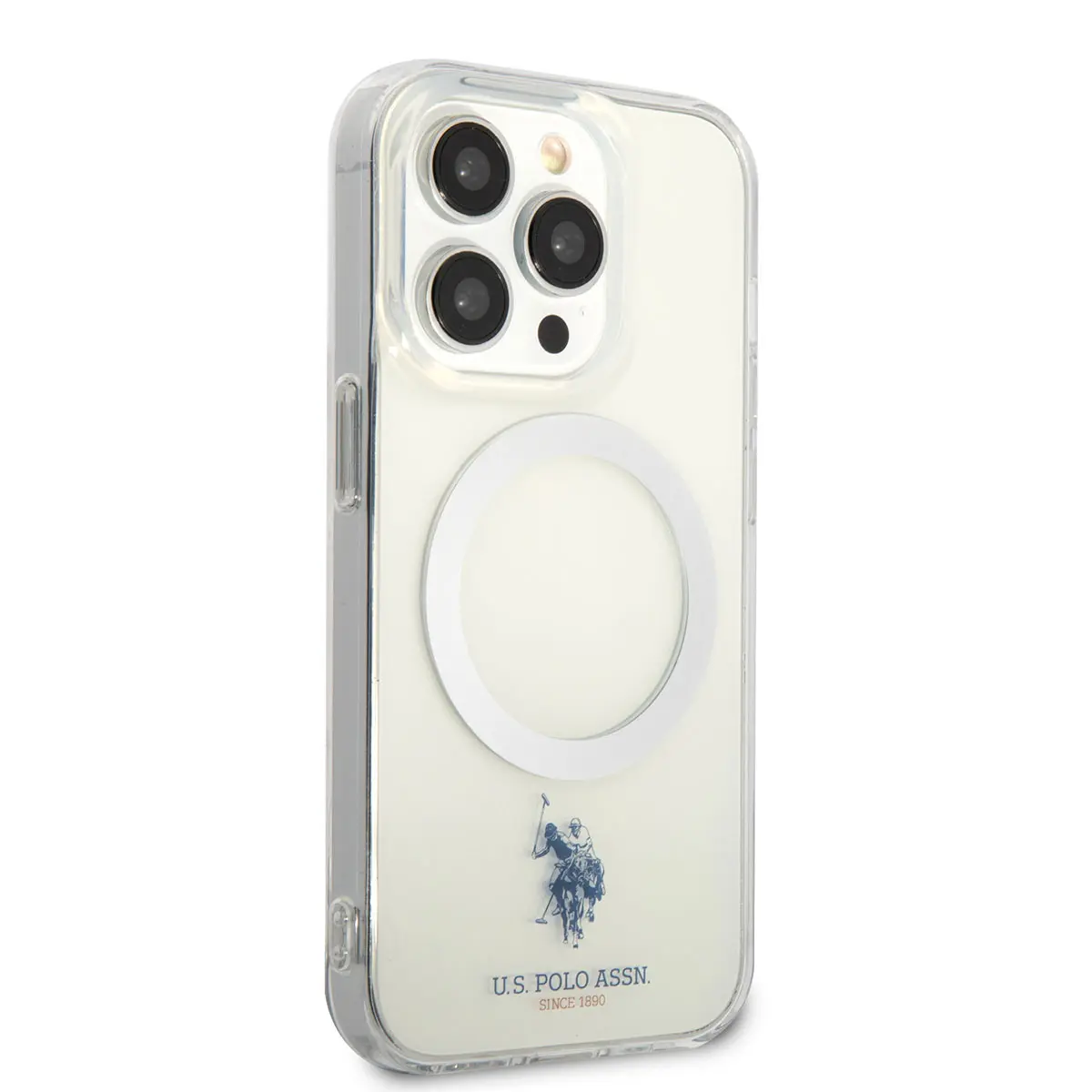 iPhone 14 Pro MagSafe Uyumlu Şeffaf Kılıf - U.S. Polo Assn.