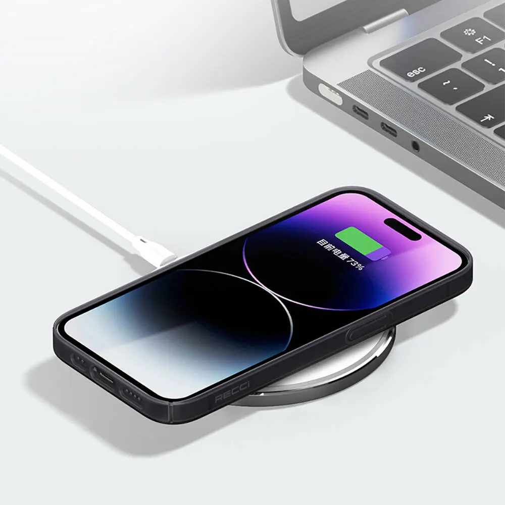 iPhone 14 Pro Ultra İnce Mat PC Arka Yüzey Kılıf - Recci Elite