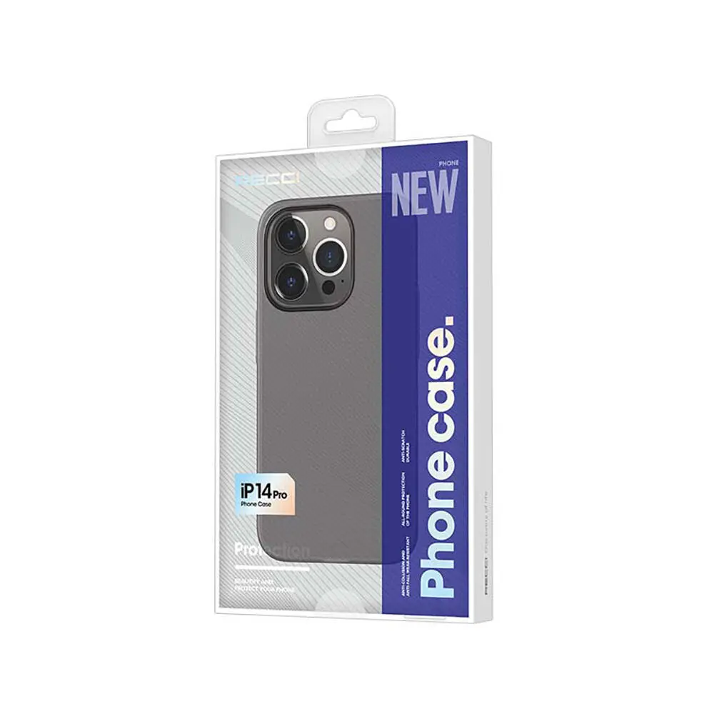 iPhone 14 Pro Ultra İnce Mat PC Arka Yüzey Kılıf - Recci Elite