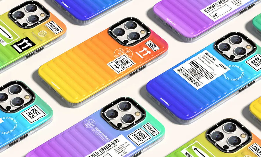 iPhone 14 Pro Renk Geçişli Kılıf - YoungKit The Secret Color