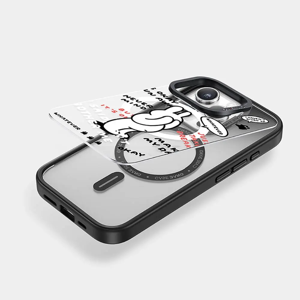 iPhone 14 Pro Max MagSafe Mıknatıslı Arka Panel - Casebang Chill Out