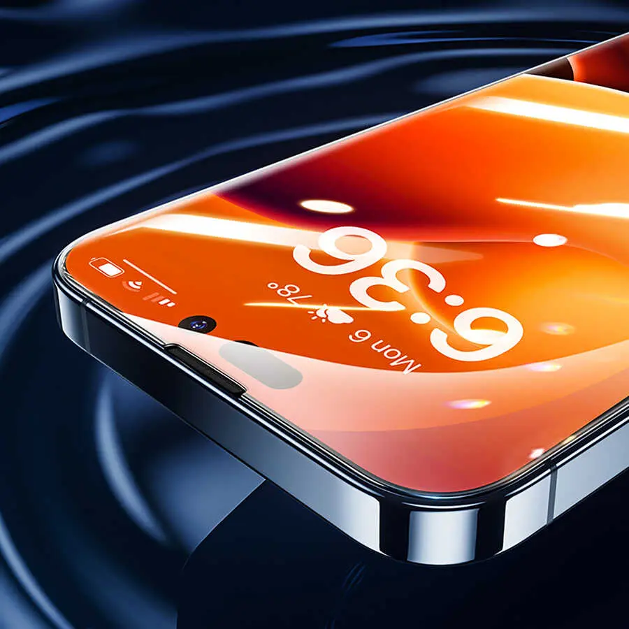 iPhone 14 Pro Max Ekran Koruyucu, 0.3 mm Tam Kaplamalı - Benks V Pro