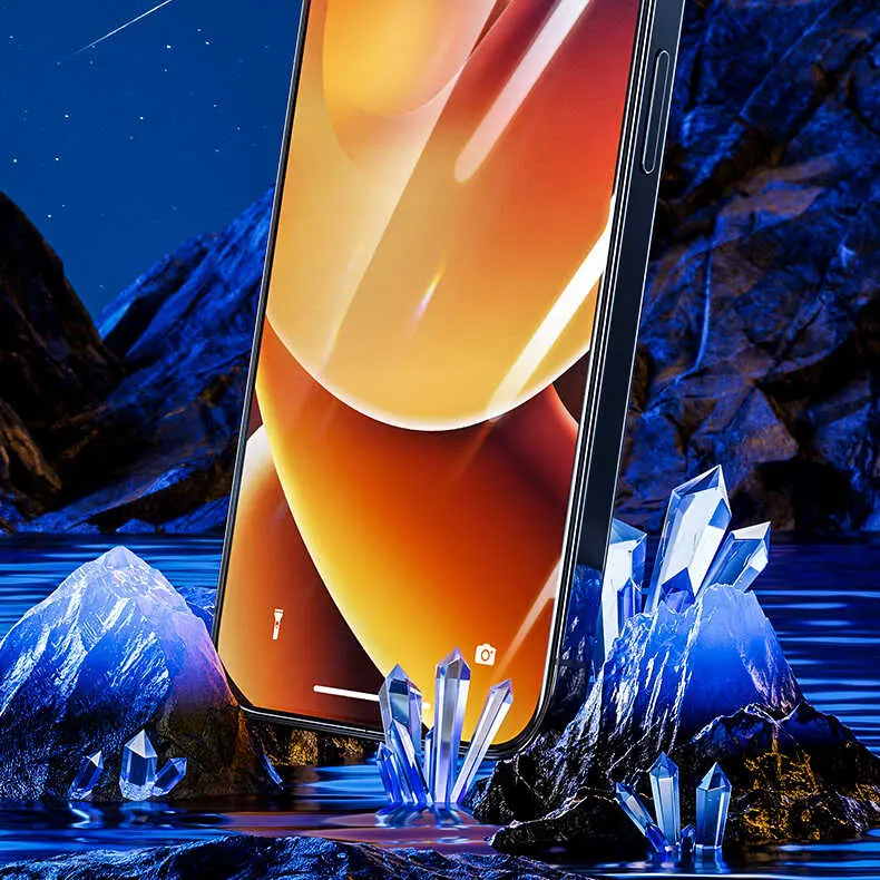 iPhone 14 Pro Max Ekran Koruyucu, 0.3 mm Tam Kaplamalı - Benks V Pro