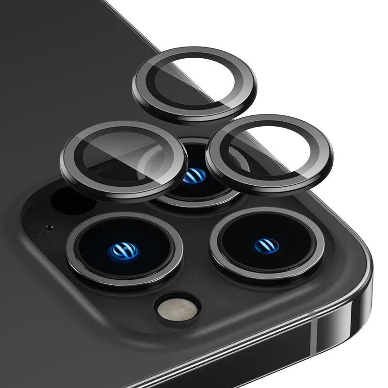 iPhone 14 Pro Max Kamera Lens Koruyucu - Benks DR Safir Kaplama