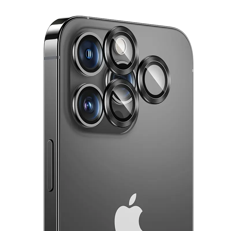 iPhone 14 Pro Max Kamera Lens Koruyucu - Benks DR Safir Kaplama