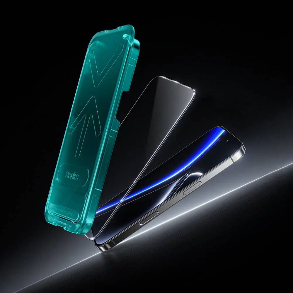 iPhone 14 Pro Max Hayalet Ekran Koruyucu Cam - Benks Glass Warrior Privacy