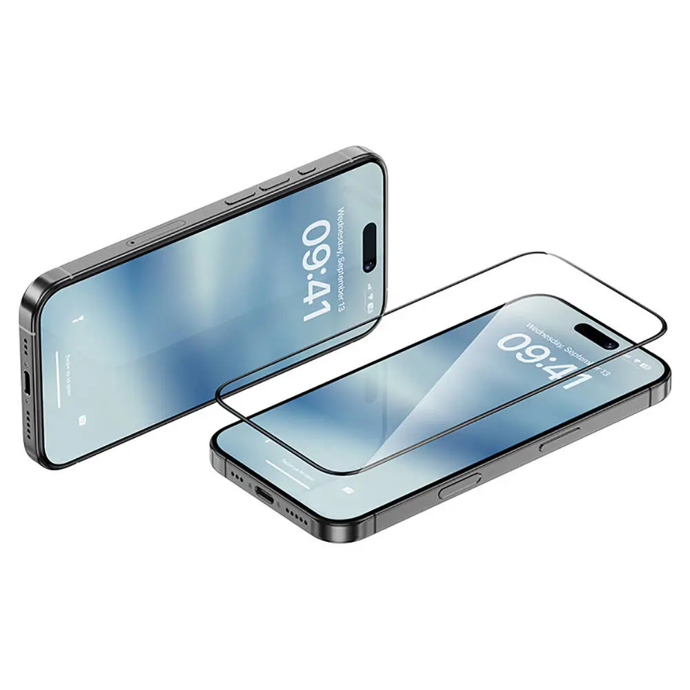 iPhone 14 Pro Max Temperli Cam Ekran Koruyucu - Benks Ultra Shield 0.4 mm