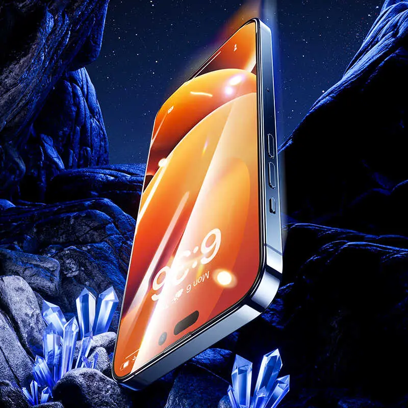 iPhone 14 Pro Max Şeffaf Ekran Koruyucu - Benks V Pro Plus