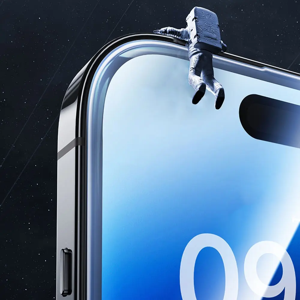 iPhone 14 Pro Max Ekran Koruyucu, Uygulama Aparatlı - Benks V Pro