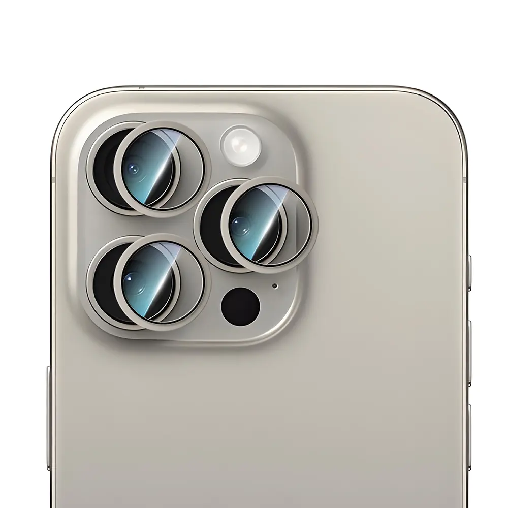 iPhone 14 Pro Max Kamera Lens Koruyucu - CaseWorld Alloy Serisi