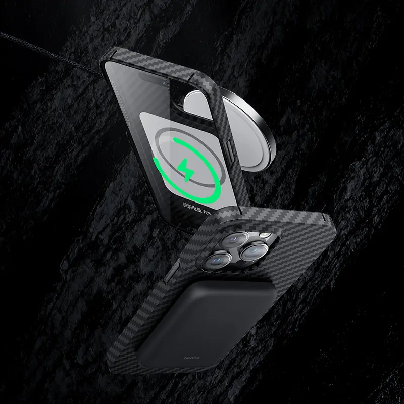 iPhone 14 Pro Max MagSafe Uyumlu Kevlar Kılıf - Benks Essential