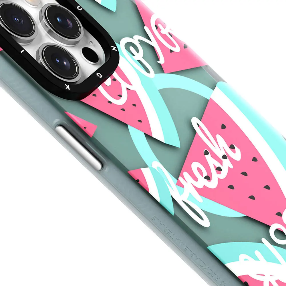 iPhone 14 Pro Max MagSafe Uyumlu Yaz Meyvesi Desenli Kılıf - Youngkit Fruity Flavour
