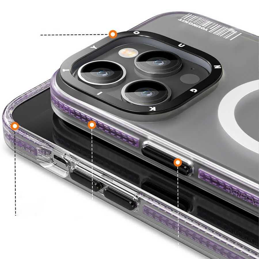 iPhone 14 Pro Max MagSafe Uyumlu Kılıf - Youngkit Jane Sand