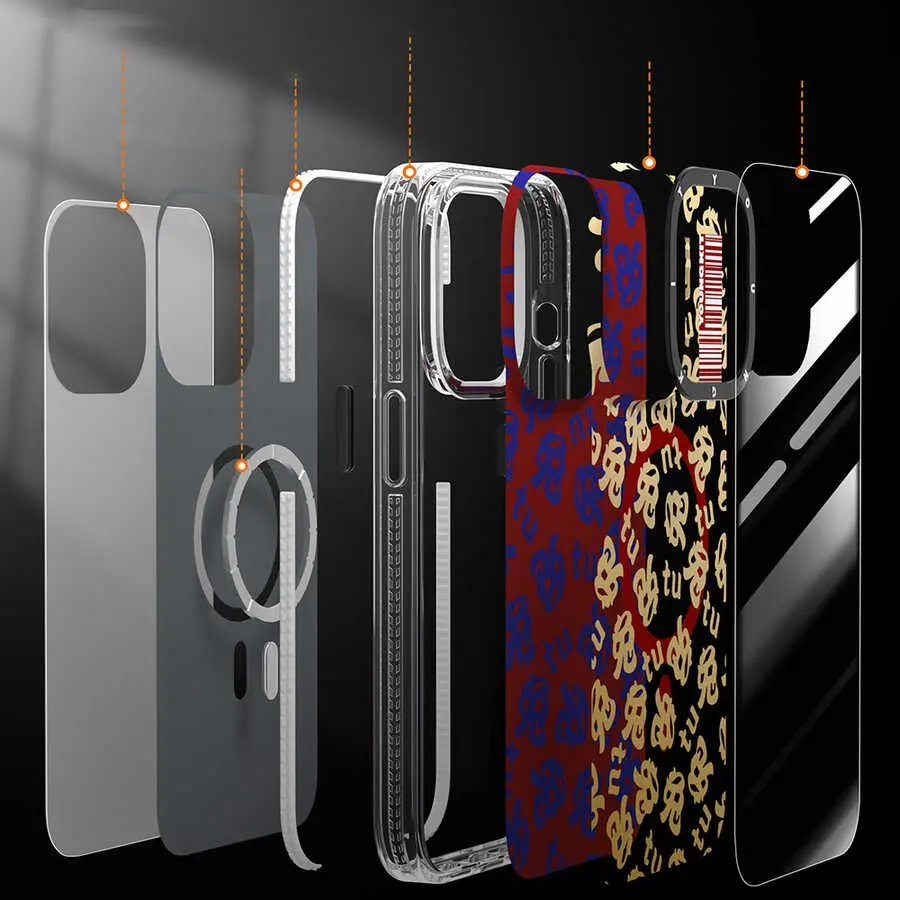 iPhone 14 Pro Max MagSafe Uyumlu Desenli Kılıf - Youngkit Rabbit Serisi