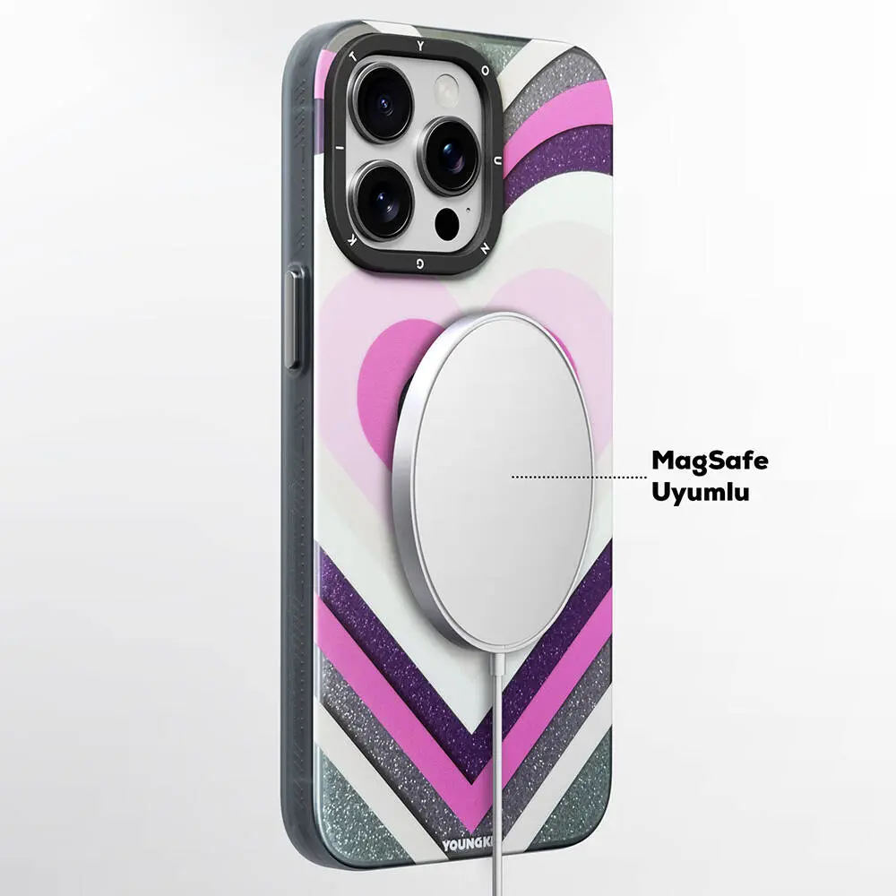 iPhone 14 Pro Max MagSafe Uyumlu Kılıf - Youngkit Star Dazzle