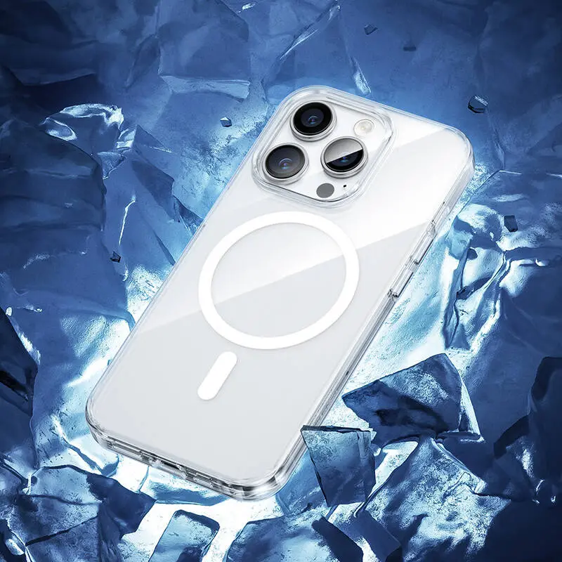 iPhone 14 Pro Max MagSafe Uyumlu Şeffaf Kılıf - Benks Ultra İnce