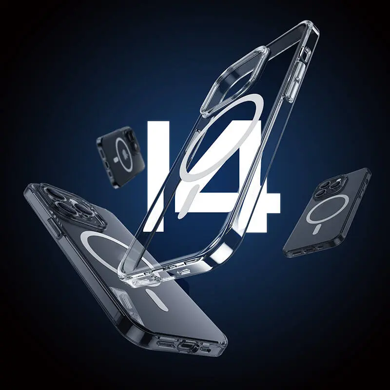 iPhone 14 Pro Max MagSafe Uyumlu Şeffaf Kılıf - Benks Ultra İnce