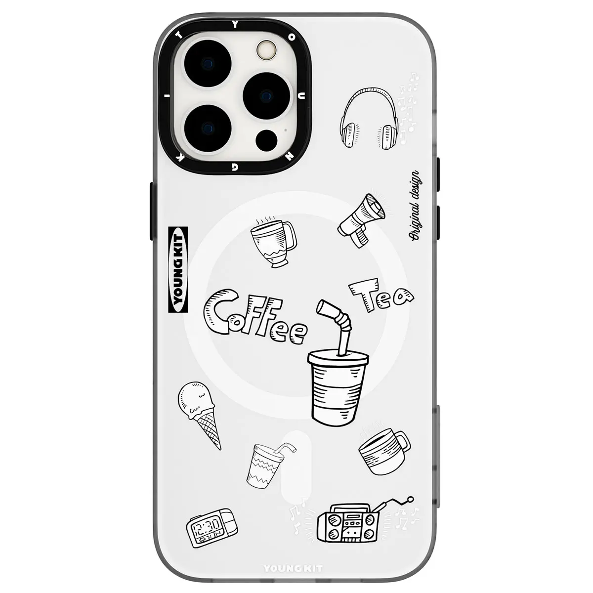 iPhone 14 Pro Max MagSafe Uyumlu Desenli Kılıf - Youngkit Plaything