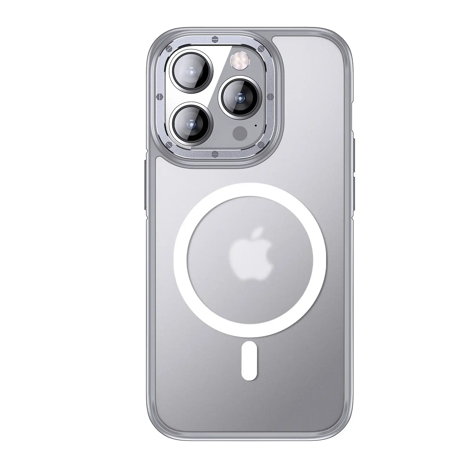 Apple iPhone 14 Pro Max Kılıf M-safe Şarj Özellikli Mat Görünümlü Wlons Vevo Kapak