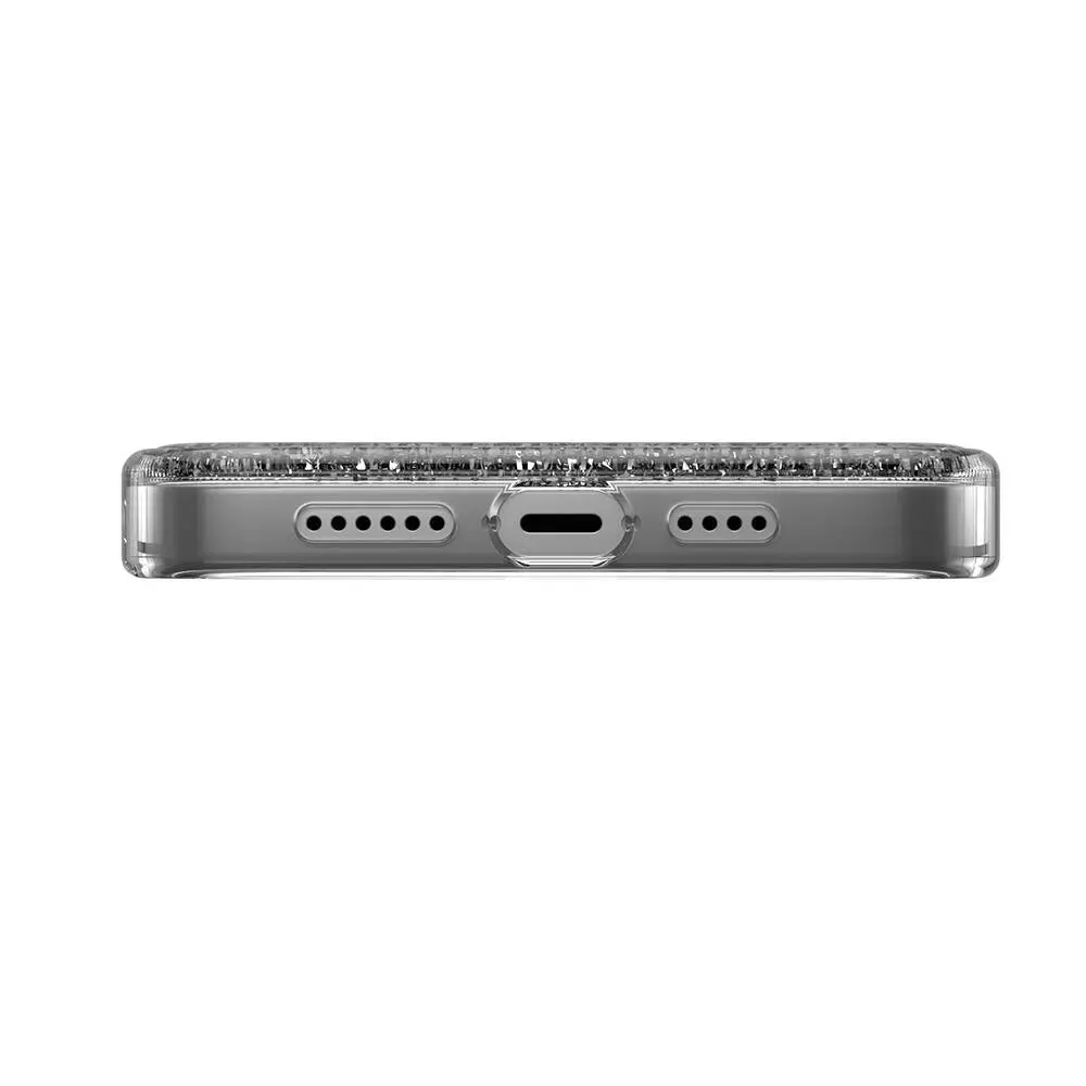 iPhone 14 Pro Max MagSafe Uyumlu Şeffaf Simli Kılıf - Switcheasy Starfield-M