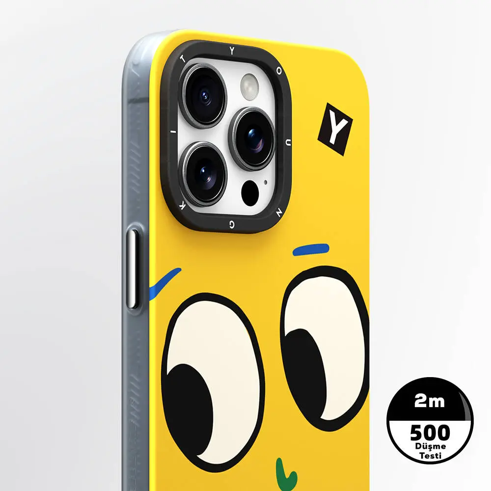 iPhone 14 Pro Max MagSafe Uyumlu Kılıf - Youngkit Daily Happy