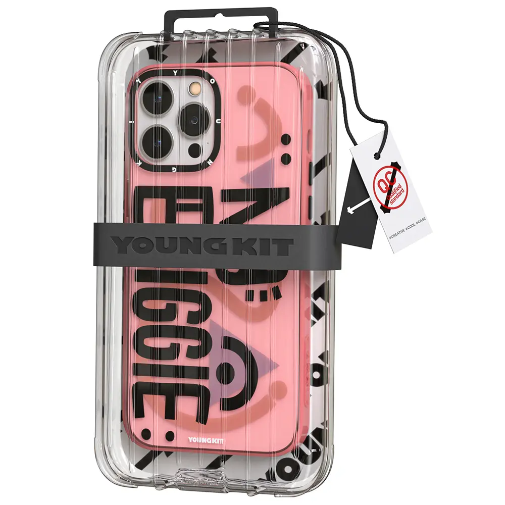 iPhone 14 Pro Max Figürlü Kılıf - YoungKit Happy Mood Serisi