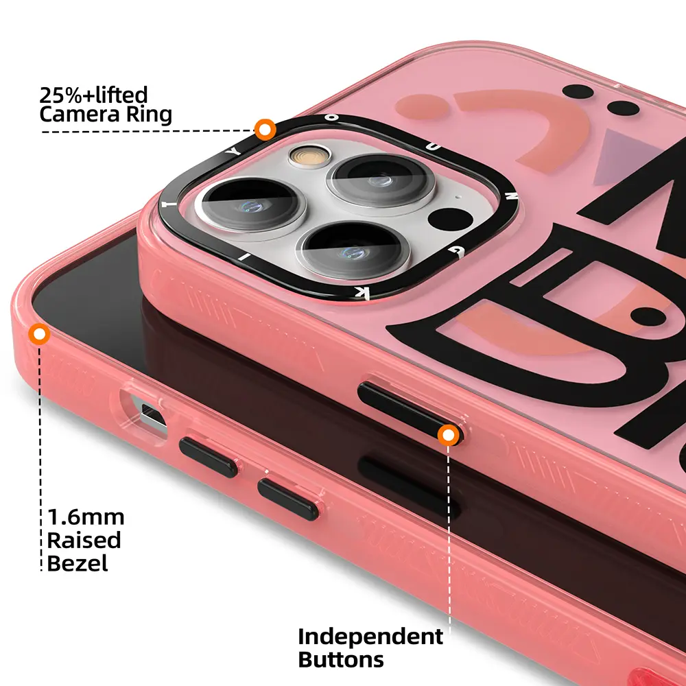 iPhone 14 Pro Max Figürlü Kılıf - YoungKit Happy Mood Serisi