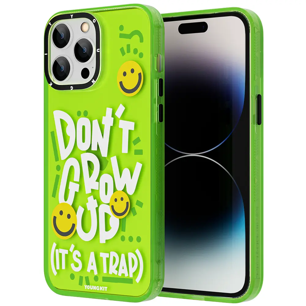 iPhone 14 Pro Max Figürlü Kılıf - YoungKit Happy Mood Serisi