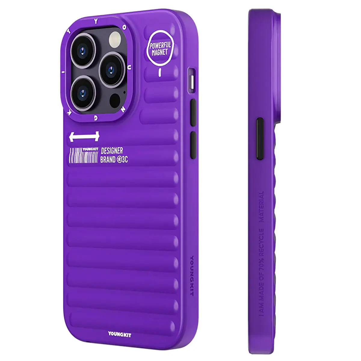 iPhone 14 Pro Max Mat Renkli Kılıf - YoungKit Original Serisi