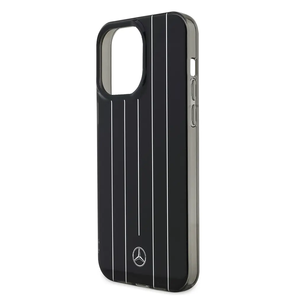 iPhone 14 Pro Max Sert PC Paralel Çizgi Desenli Kılıf - Mercedes Benz New Urban 3