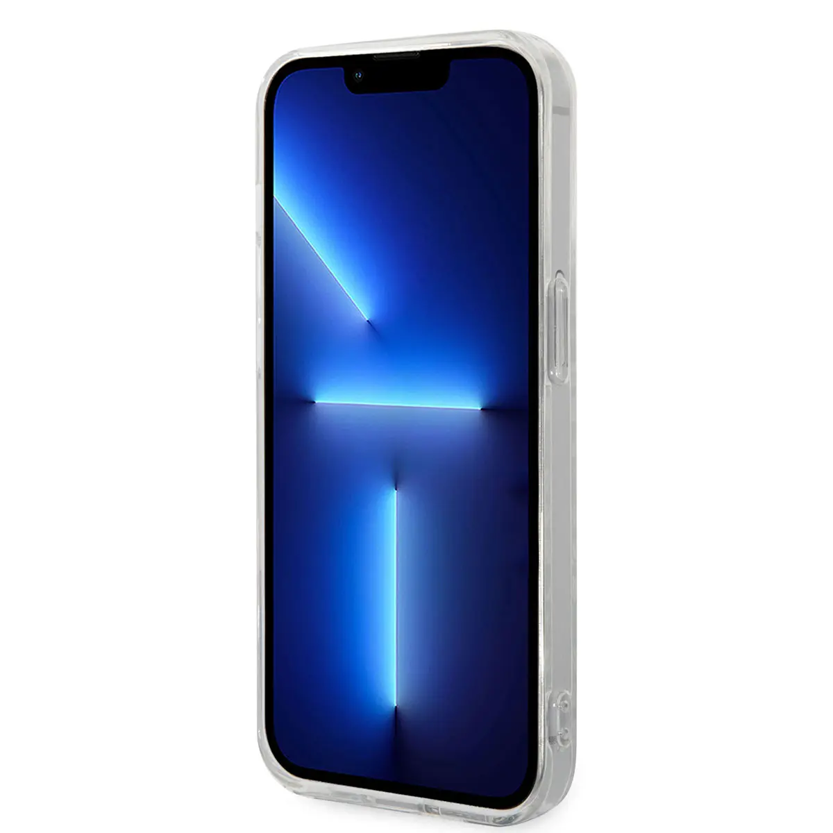 iPhone 14 Pro Max Şeffaf Çift Katmanlı Kılıf - AMG Karbon Dizayn II