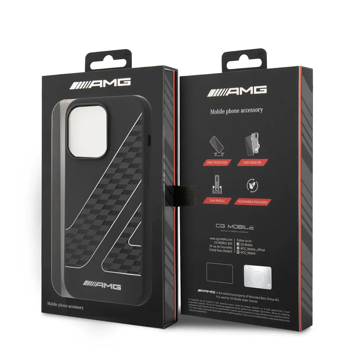iPhone 14 Pro Max Liquid Silikon Damalı Bayrak Desenli Kılıf - AMG