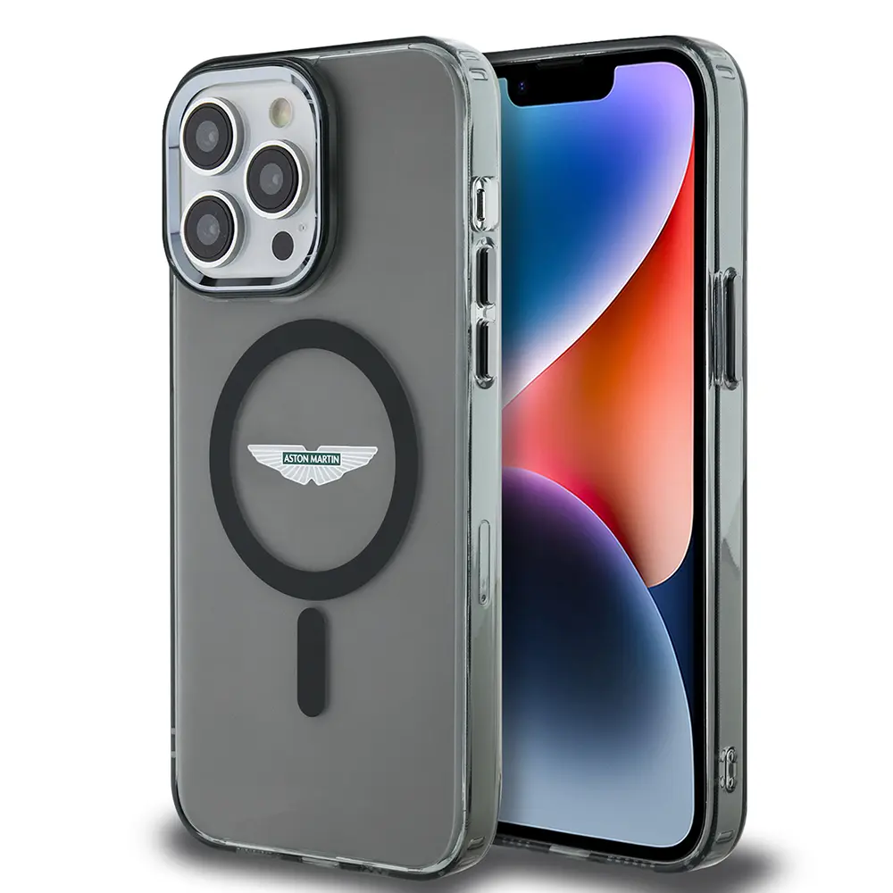 iPhone 14 Pro Max MagSafe Uyumlu Kılıf - Aston Martin Lisanslı