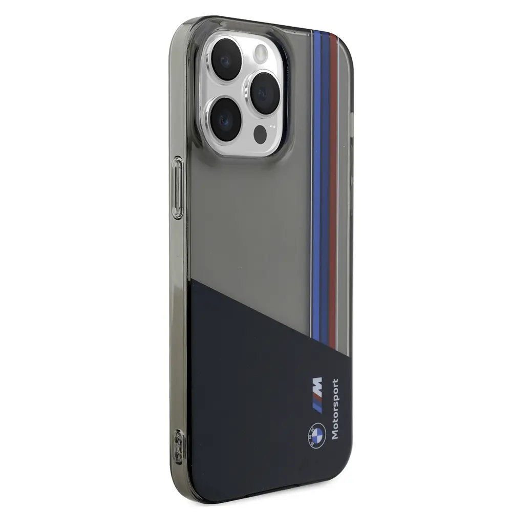 iPhone 14 Pro Max Yarı Şeffaf Kılıf - BMW M Dizayn Lisanslı