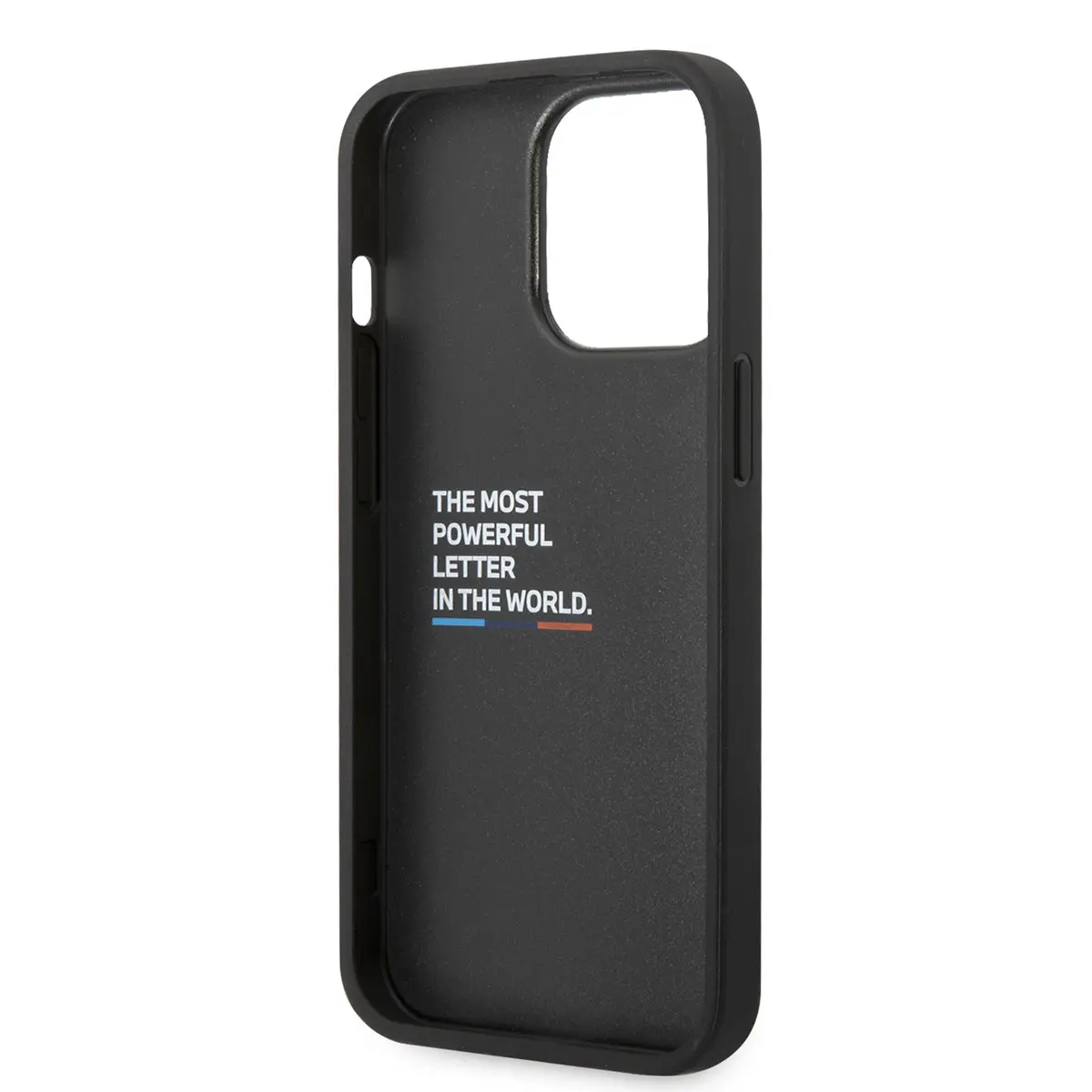 iPhone 14 Pro Max PU Deri ve Karbon Desenli Kılıf - BMW