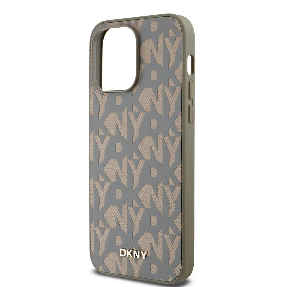iPhone 14 Pro Max MagSafe Uyumlu Kılıf - DKNY Lisanslı Grid Pattern