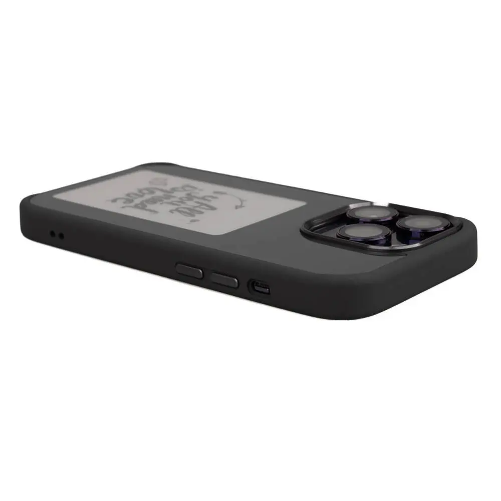 iPhone 14 Pro Max Ekranı Yansıtan Akıllı NFC Kılıf - Zore